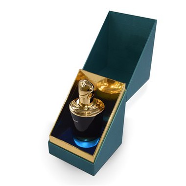 Boîte d'emballage cosmétique avec couvercle et fond