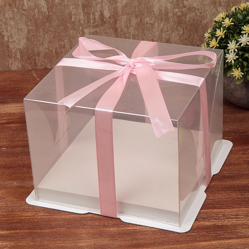 Ribbon Handle Cake Box